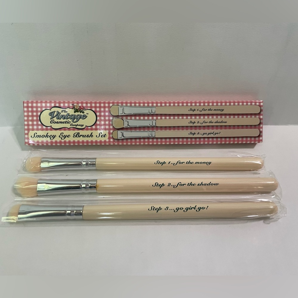 The Vintage Cosmetic Company | Smokey Eye Make-up Brush Set